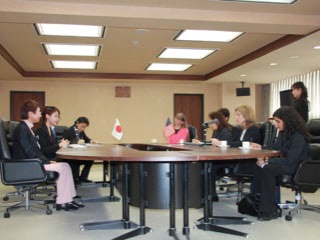 キャロライン・ケネディ元駐日アメリカ大使・仙台市長の表敬訪問